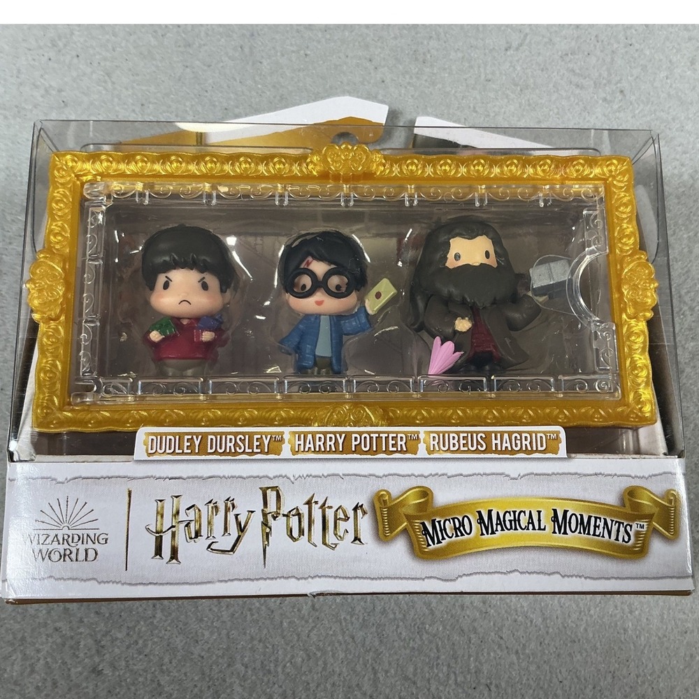 Harry Potter Micro Magical Moments Figure Set New Sealed